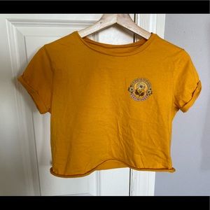 billabong cropped t-shirt